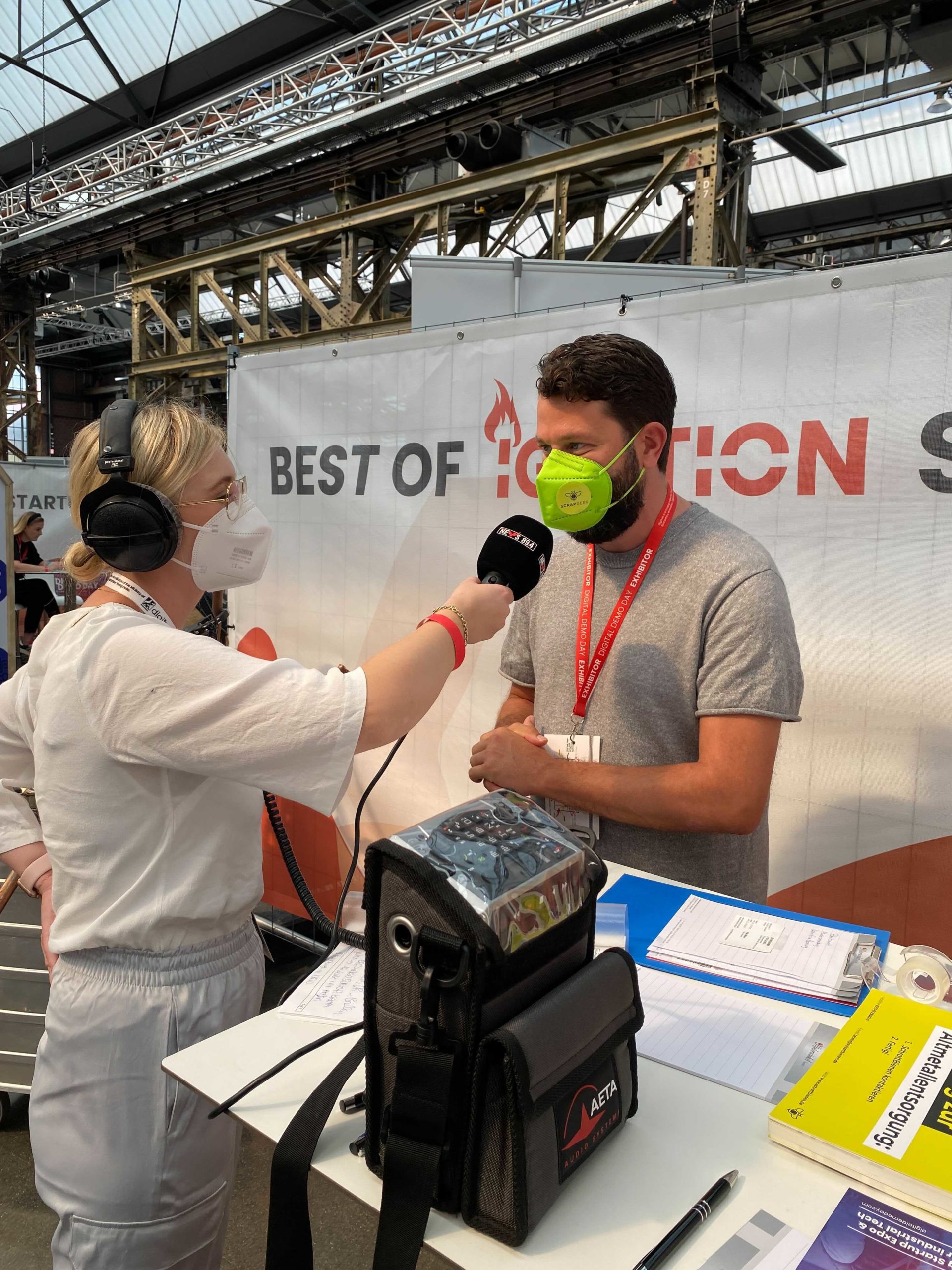 Wir sind: „Best of Ignition“ – Die SchrottBienen beim Digital Demo Day